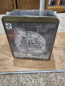YUGIOH 2003 Booster Pack Tin Japanese Dark Paladin Collector's Tin - SEALED - Image 3