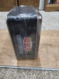 YUGIOH 2003 Booster Pack Tin Japanese Dark Paladin Collector's Tin - SEALED - Image 4