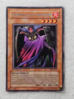 YuGiOh Infernalqueen Archfiend DCR-071 1st Edition Rare Moderate Play - Image 1