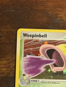 2004 Pokemon Fire Red & Leaf Green Weepinbell [Holo] #51/112 NM-LP - Image 2