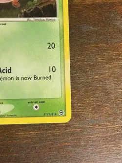 2004 Pokemon Fire Red & Leaf Green Weepinbell [Holo] #51/112 NM-LP - Image 4