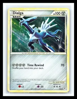 💥 Dialga 3/95 Holo Rare Call of Legends Pokemon 2011 TCG - Image 1