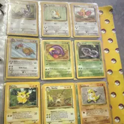 Pokemon TCG Base Set Binder Lot Charizard Blastoise Pikachu Wizards 1999 Vintage - Image 5