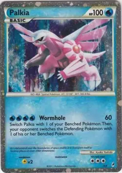 Palkia - SL8 - Shiny Rare Holo PL/MP, English Pokemon Call of Legends - Image 1