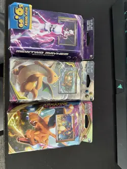 Pokemon TCG Theme Deck Lot: Mewtwo, Dragonite, Charizard - Image 1