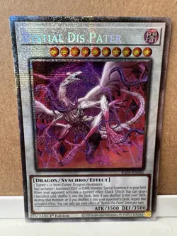 Yu-Gi-Oh Bystial Dis Pater RA05-EN041 Rarity Collection 5 | Platinum Secret Rare - Image 1