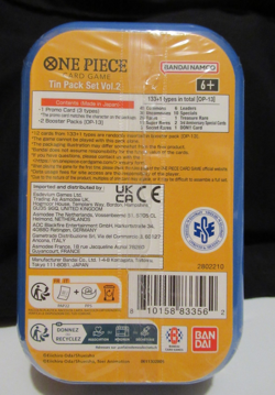 Sabo One Piece Tin Pack Set Vol.2, Bandai TCG English, OP-13, SEALED/New!!! - Image 2