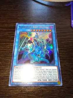 Yugioh! 1x Borreload Riot Dragon BODE-EN036 Ultra Rare 1st ed NM - Image 1