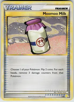 Pokemon Moomoo Milk (#1) 1/30 HGSS Trainer Kit: Gyarados & Raichu Common card - Image 1