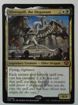 Silverquill, the Disputant *Mythic Rare* Magic MtG x1 Secrets of Strixhaven - Image 1