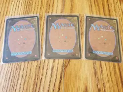 Magic The Gathering Lot of Three (3) ALPHA Singles Lightly Played READ/LOOK - Image 2