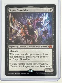 MTG Super Shredder TMNT - NM Regular - Image 1