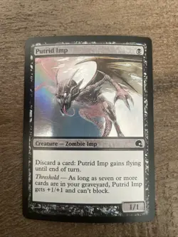 MTG PUTRID IMP GRAVEBORN FOIL COMMON MP Free Shipping - Image 1