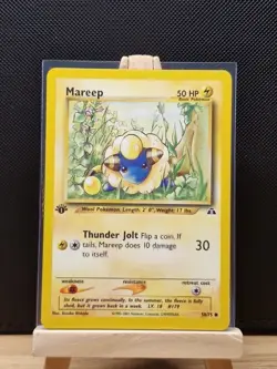 Pokemon TCG 2001 Neo Discovery 1st Edition Mareep 58/75 - Near Mint - Image 1