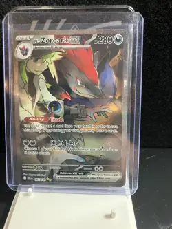 N's Zoroark ex Special Illustration Rare 185/159 Pokemon Journey Together Holo - Image 1