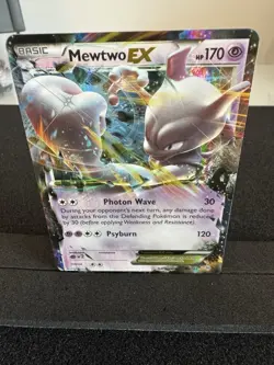 Pokemon Mewtwo EX Breakthrough 61/162 Near Mint NM Condition - Image 1