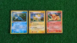 Jolteon Holo Flareon Holo Vaporeon Holo Combo - Pokemon 2006 Pop Series 3 - Image 2