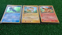 Jolteon Holo Flareon Holo Vaporeon Holo Combo - Pokemon 2006 Pop Series 3 - Image 3