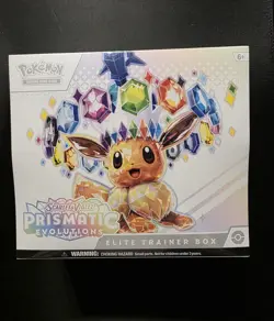 Pokemon TCG Prismatic Evolutions ETB Elite Trainer Box FACTORY SEALED & NEW - Image 1