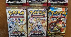 Pokemon TCG (9) Booster Packs (Sealed) Masquerade,mega Evolution & Prismatic 🔥 - Image 3