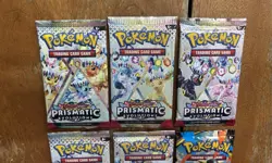 Pokemon TCG (9) Booster Packs (Sealed) Masquerade,mega Evolution & Prismatic 🔥 - Image 4