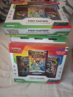 Pokemon TCG: First Partner Illustration Collection Series 1 Factory Sealed - Image 1