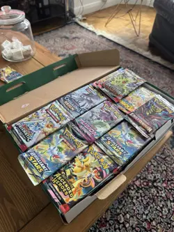 Pokemon Booster Packs OPEN Bulk Bundle 262 Packs SWSH, SV, ME Era - Image 1