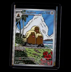 Alolan Dugtrio 208/191 Illustration Rare Surging Sparks Pokemon Near Mint - Image 1