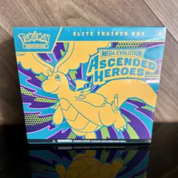 Pokemon Ascended Heroes - Elite Trainer Box (ETB) with Protective Case – Sealed - Image 1