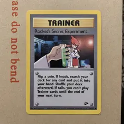 Pokemon Rocket’s Secret Experiment 120/132 Gym Challenge - LP - Image 2