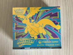 MINT Pokemon TCG: Ascended Heroes Pokemon Center Elite Trainer Box ETB - Image 1