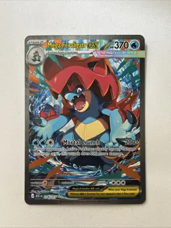 Pokemon Mega Feraligatr EX #274/217 Ascended Heroes Special Illustration Rare NM - Image 1