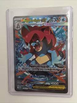 Pokemon Mega Feraligatr EX #274/217 Ascended Heroes Special Illustration Rare NM - Image 2