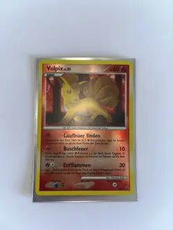 Pokemon Crad Deutsch Vulpix (Shiny) Platinum SH6 Reverse-Holo - Image 1