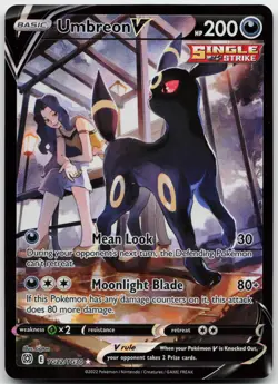 Umbreon V TG22/TG30 Holo V Rare Brilliant Stars Trainer Gallery Pokemon NM - Image 1