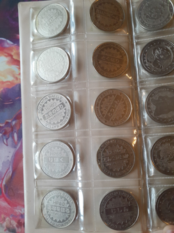 1998 Pokemon Meiji Metal Coin File Pass Folder + 27 Coins Ditto Vulpix MP-NM - Image 5