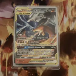 2019 Pokemon World Championships Reshiram & Charizard GX Tag Team 20/214 - Image 1