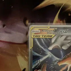2019 Pokemon World Championships Reshiram & Charizard GX Tag Team 20/214 - Image 4