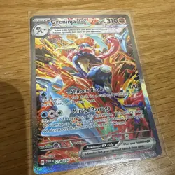 Pokemon TCG Twilight Masquerade Greninja EX 214/167 - Image 1