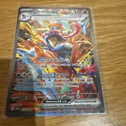 Pokemon TCG Twilight Masquerade Greninja EX 214/167 - Image 2
