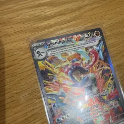 Pokemon TCG Twilight Masquerade Greninja EX 214/167 - Image 4