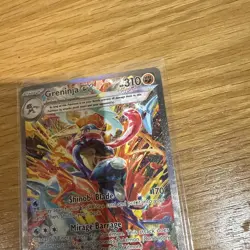 Pokemon TCG Twilight Masquerade Greninja EX 214/167 - Image 5