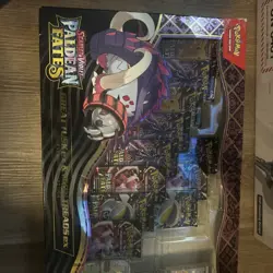 Pokemon TCG PALDEAN FATES Great Tusk Iron Treads Ex Premium Collection - Image 3