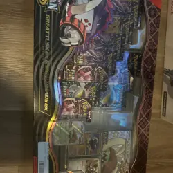 Pokemon TCG PALDEAN FATES Great Tusk Iron Treads Ex Premium Collection - Image 4