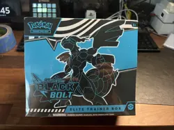 POKEMON TCG SCARLET & VIOLET BLACK BOLT ETB ELITE TRAINER BOX FACTORY SEALED! - Image 1