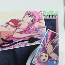 04 Opening Lala Satalin Deviluke To LOVE Ru Anime Card Kentaro Yabuki JUMP - Image 3