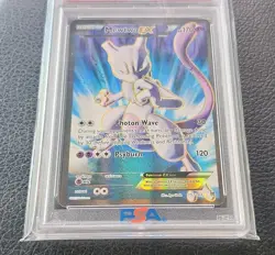 Pokemon Mewtwo EX 157/162 Breakthrough Full Art Ultra Rare Holo PSA 9 - Image 2