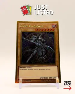 DARK MAGICIAN MVP1-ENG54 THE DARK SIDE OF DIMENSIONS MOVIE PACK YU-GI-OH HOLO - Image 1