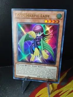 Yugioh Toon Harpie Lady BLCR-EN066 Ultra Rare 1st Edition - Image 1