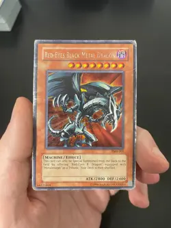 Red-Eyes Black Metal Dragon (Forbidden Memories) FMR-001 Yu-Gi-Oh! Video Game - Image 1